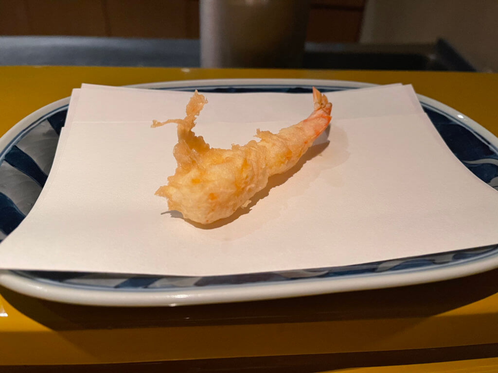 日本料理「さくら」の天ぷら